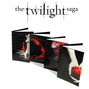 Twilight - Four Hardcover Keepsake Collectible Journals